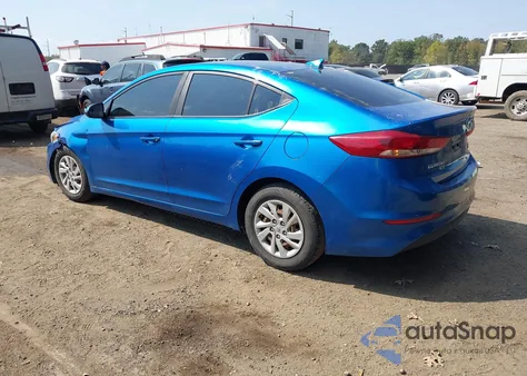 2017 Hyundai Elantra Se из США, поврежденный, VIN 5NPD74LF7HH209898